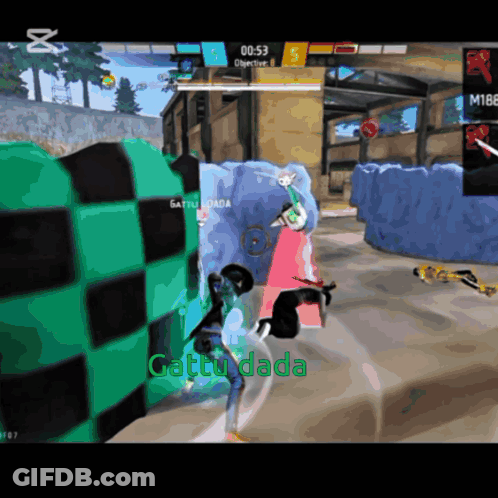 A Screen Shot Of A Video Game With The Name Cattudada At The Top GIF