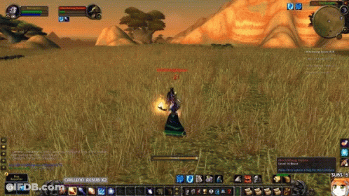 A Screen Shot Of A Video Game With Xp 125 GIF