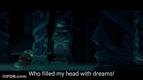 A Screen Shows A Whale With The Words Who Left Last Session On A Cliffhanger GIF