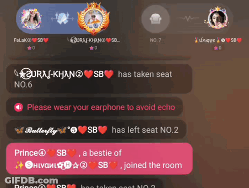 A Screenshot Of A Chat With A Person Named Uraf-Khan GIF