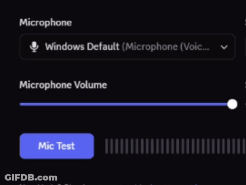 A Screenshot Of A Computer Screen Showing A Microphone GIF