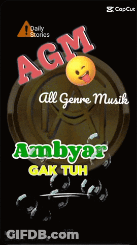 A Screenshot Of A Daily Stories Agm All Genre Musik GIF