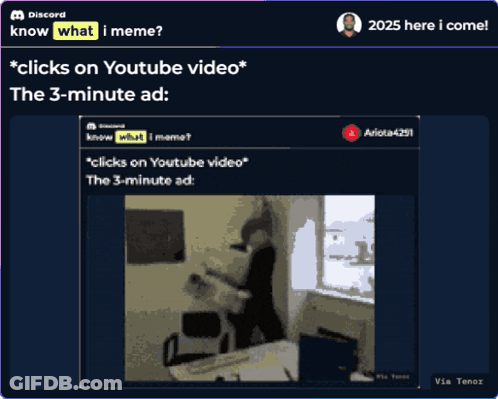 A Screenshot Of A Discord Page That Says " Know What I Meme " GIF