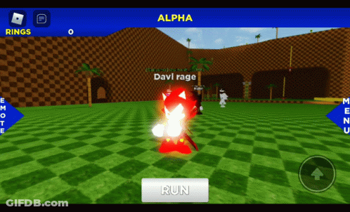 A Screenshot Of A Game Called Alpha With Devil Rage GIF