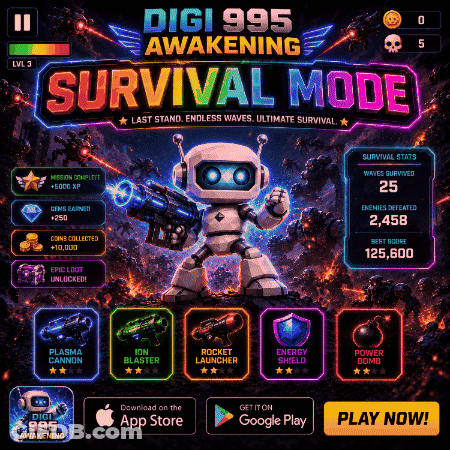 A Screenshot Of A Game Called Digi 995 Awakening GIF