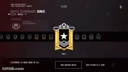 A Screenshot Of A Game That Says Match Scoreboard Bonus At The Top GIF