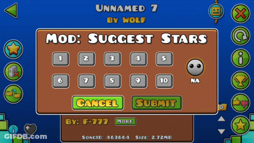 A Screenshot Of A Game That Says Unnamed 7 By Wolf Mod Suggest Stars GIF