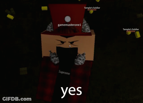Game Screen Saying Yes GIF