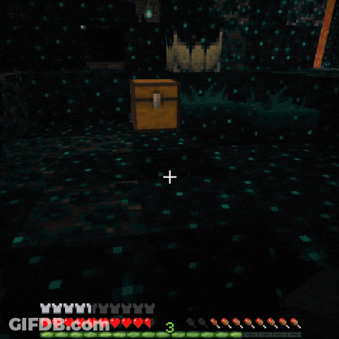 A Screenshot Of A Minecraft Game Showing The Chest And Inventory Screens GIF