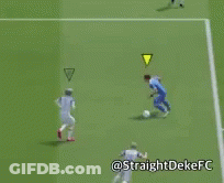 A Screenshot Of A Soccer Game With The Caption How Is This Not A Penalty ? GIF
