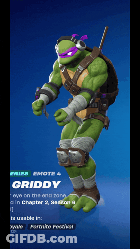 A Screenshot Of A Teenage Mutant Ninja Turtle In A Video Game GIF