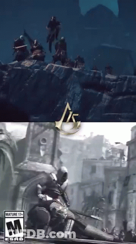 Assassin's Creed Video Game Screenshot GIF