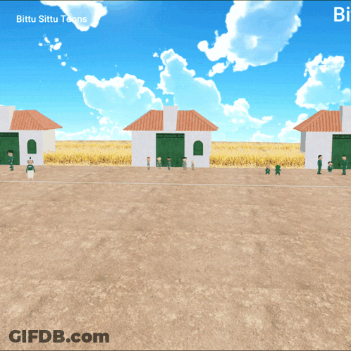 A Screenshot Of A Video Game Called Bittu Sittu Koonsi GIF