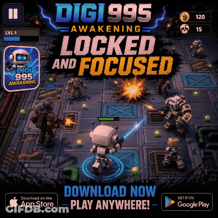 A Screenshot Of A Video Game Called Digi995 Awakening Locked And Focused GIF