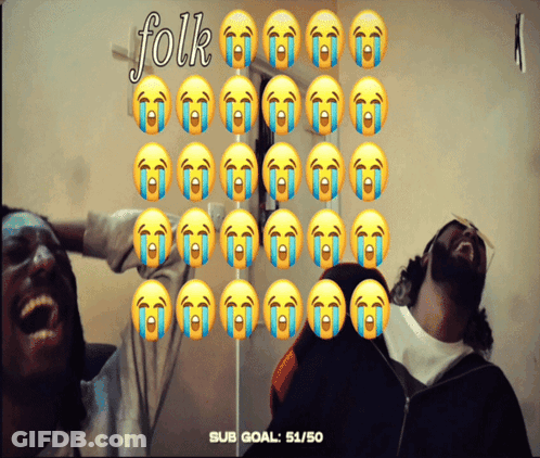 A Screenshot Of A Video Game Called Folk With A Sub Goal Of 55/50 GIF