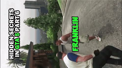 A Screenshot Of A Video Game Called Hidden Secrets In Gta5 Part 6 GIF