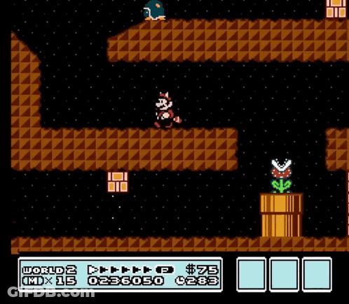 A Screenshot Of A Video Game Called Super Mario World GIF