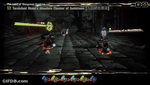 A Screenshot Of A Video Game Called The Lord Of Dungeon GIF