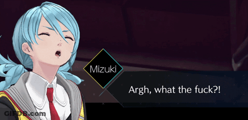 A Screenshot Of A Video Game Character Named Mizuki GIF