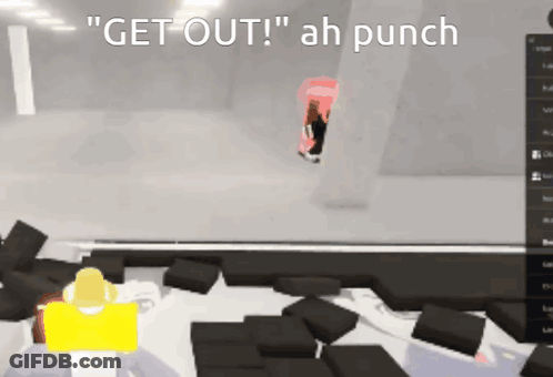 Video Game Screenshot Get Out GIF