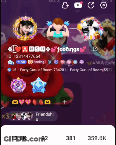 Video Game Screenshot Showing Man Named Ansh GIF