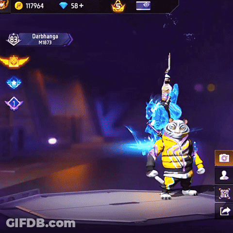 A Screenshot Of A Video Game Shows A Man Riding A Horse GIF