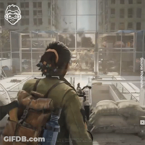 A Screenshot Of A Video Game Shows A Monkey And The Words Source Khemchik GIF