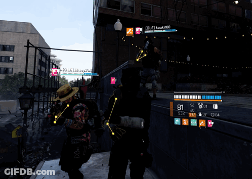 A Screenshot Of A Video Game Shows A Player With The Name Ole GIF