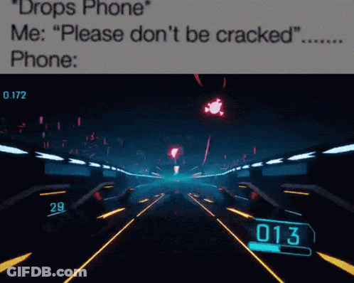 A Screenshot Of A Video Game That Says Drops Phone Me Please Don 'T Be Cracked Phone GIF