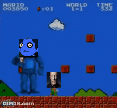 A Screenshot Of A Video Game That Says Mario 004750 On It GIF
