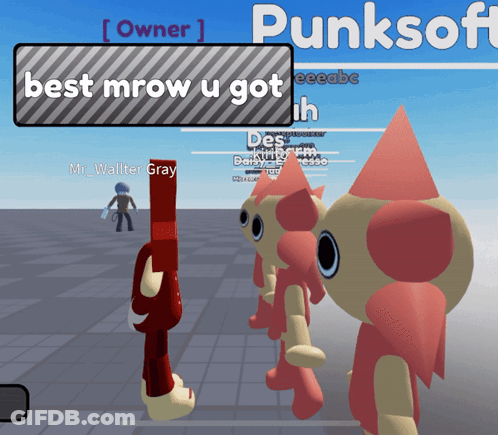 A Screenshot Of A Video Game That Says " Punksoft " At The Top GIF