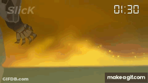 A Screenshot Of A Video Game That Says ' Slick ' On The Bottom GIF
