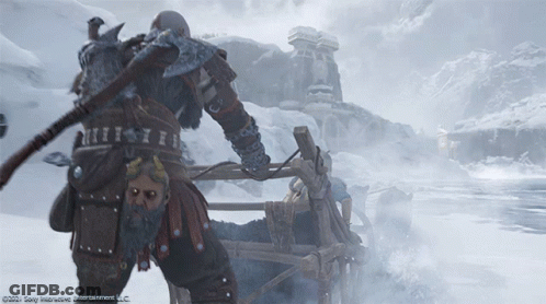 A Screenshot Of A Video Game That Says Sony Interactive Entertainment Llc GIF