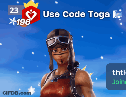 A Screenshot Of A Video Game That Says Use Code Toga On It GIF