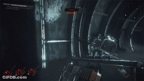A Screenshot Of A Video Game That Says Warden Objective At The Top GIF