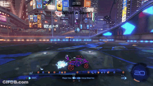 A Screenshot Of A Video Game That Says What A Saver GIF