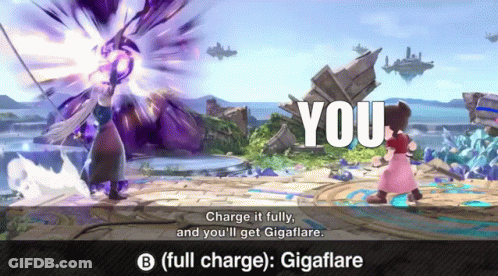 A Screenshot Of A Video Game That Says " You " At The Top GIF