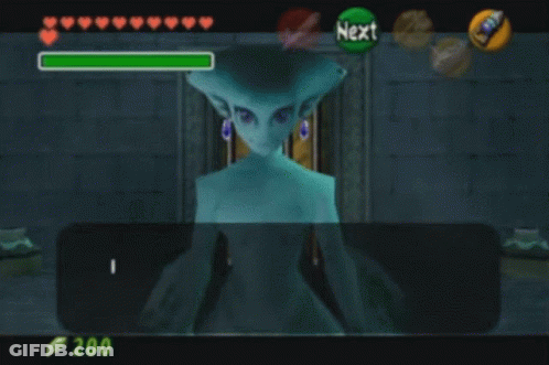 A Screenshot Of A Video Game Where A Character Says " It 'S Me Your Fiancée Roto Princess Of " GIF