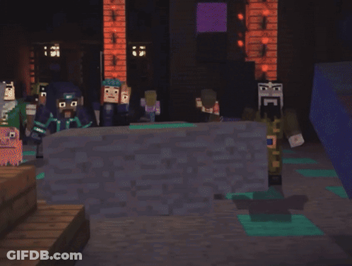 A Screenshot Of A Video Game Where Ivor Is Asking Ivor What He 'S Doing GIF