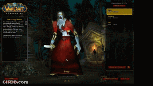 A Screenshot Of A Video Game With A Character Named Ezzy GIF