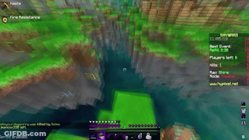 A Screenshot Of A Video Game With A Green Island In The Middle And The Words Fire Resistance At The Top GIF