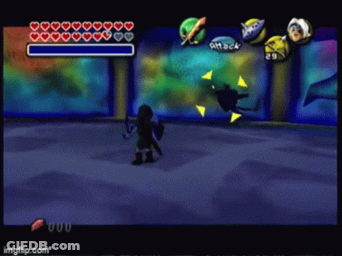 A Screenshot Of A Video Game With A Jump Button GIF
