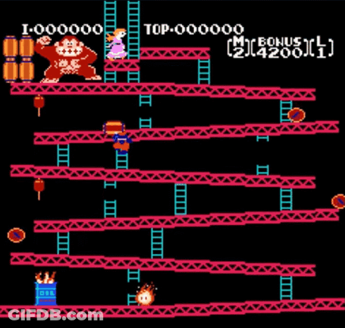 A Screenshot Of A Video Game With A Monkey And A Girl GIF