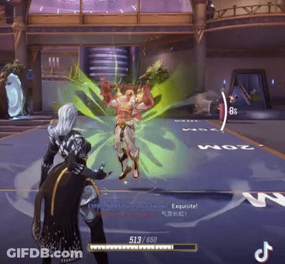 A Screenshot Of A Video Game With A Score Of 513 650 GIF