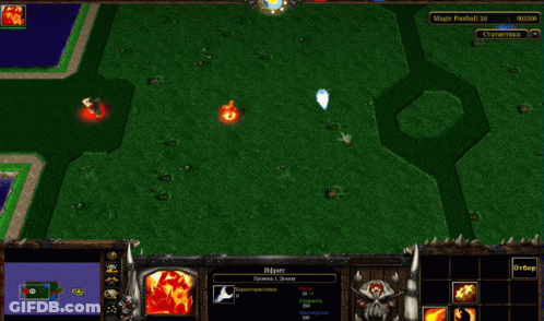 A Screenshot Of A Video Game With A Skull On The Bottom Right Corner GIF