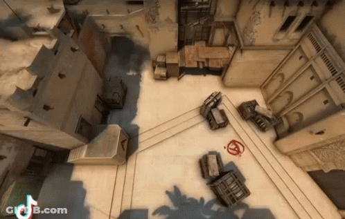 A Screenshot Of A Video Game With A Tiktok Logo GIF