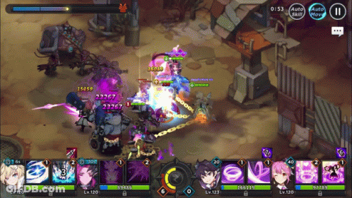 A Screenshot Of A Video Game With A Time Of 0:53 GIF