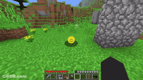 A Screenshot Of A Video Game With A Yellow Smiley Face GIF