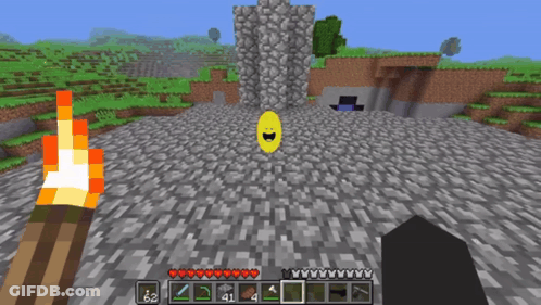 A Screenshot Of A Video Game With A Yellow Smiley Face In The Middle GIF