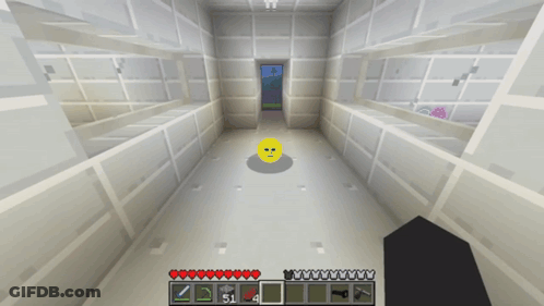 A Screenshot Of A Video Game With A Yellow Smiley Face In The Middle GIF